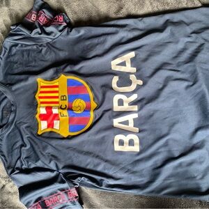 Barca shirt zize M fits like S